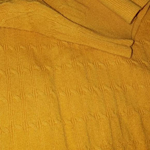 💖👄Croft and Barrow Long Sleeve Yellow Sweater Knit Top (Size3X) - Picture 8 of 15